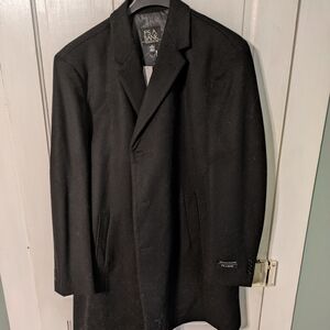 Black Men's Overcoat by Jos. A. Bank